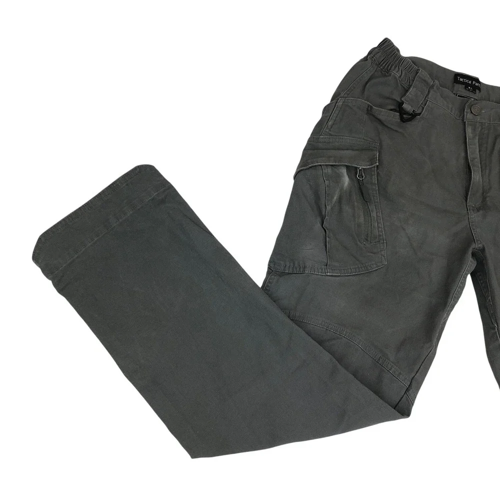 Tactical Pants Mens 32x30 Gray Gorpcore Cargo Utility Survivalist Work Pants